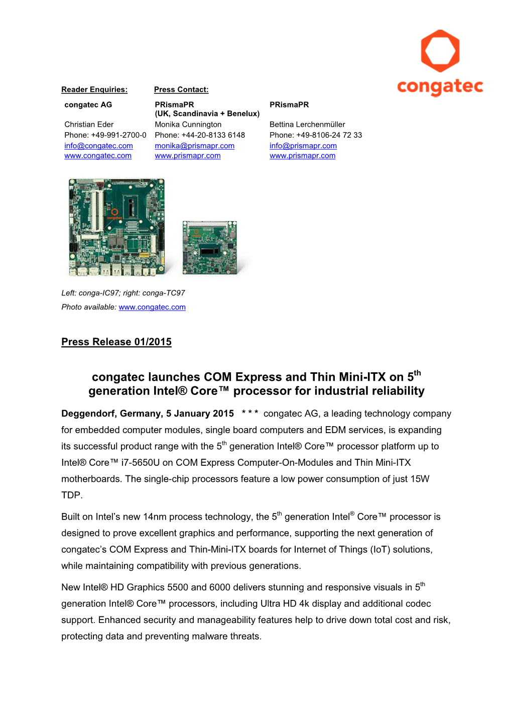 01-15 Congatec Thin-Mini-ITX COM Express Final Engl