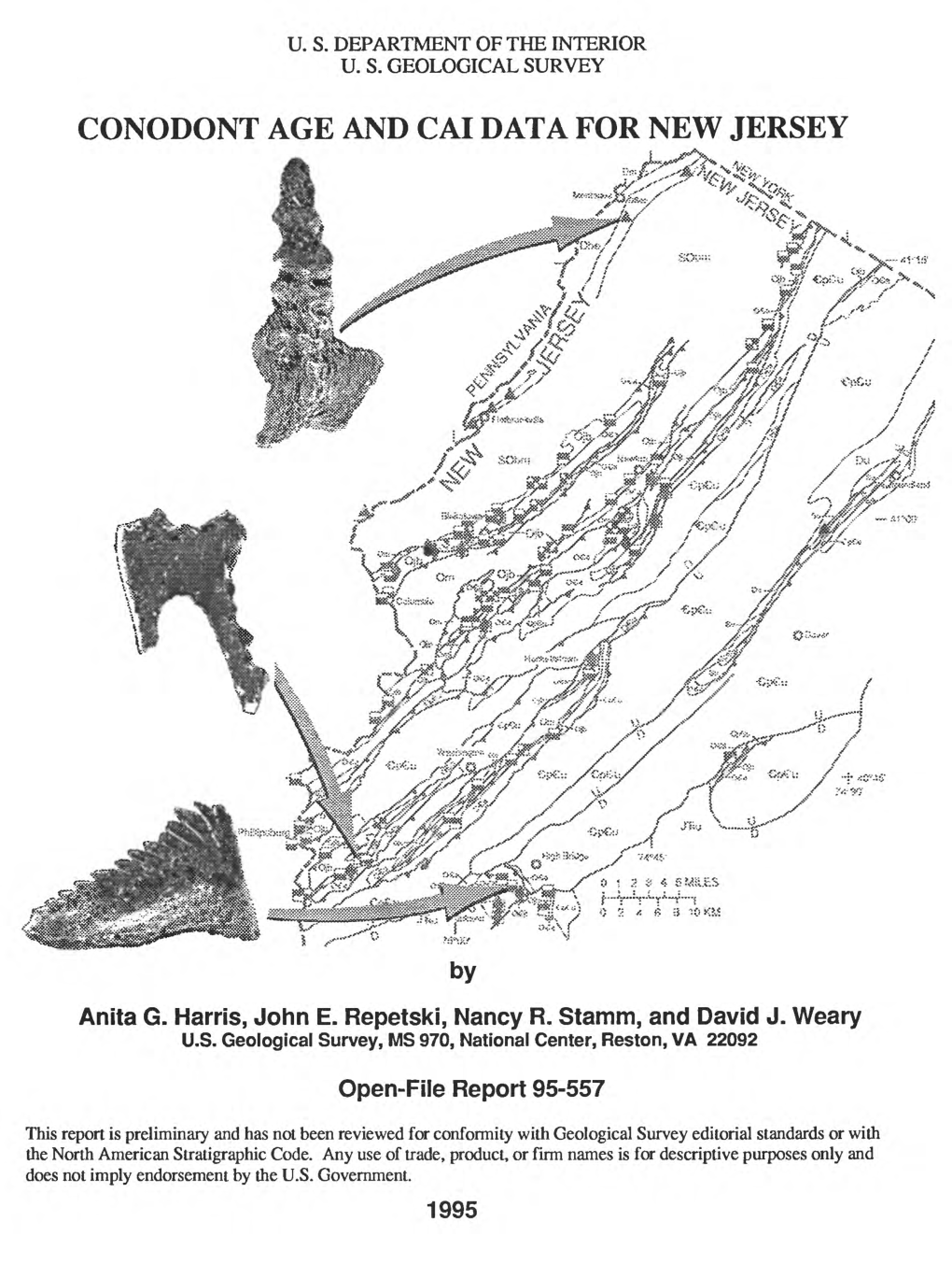 Stratigraphic Distribution of Conodonts