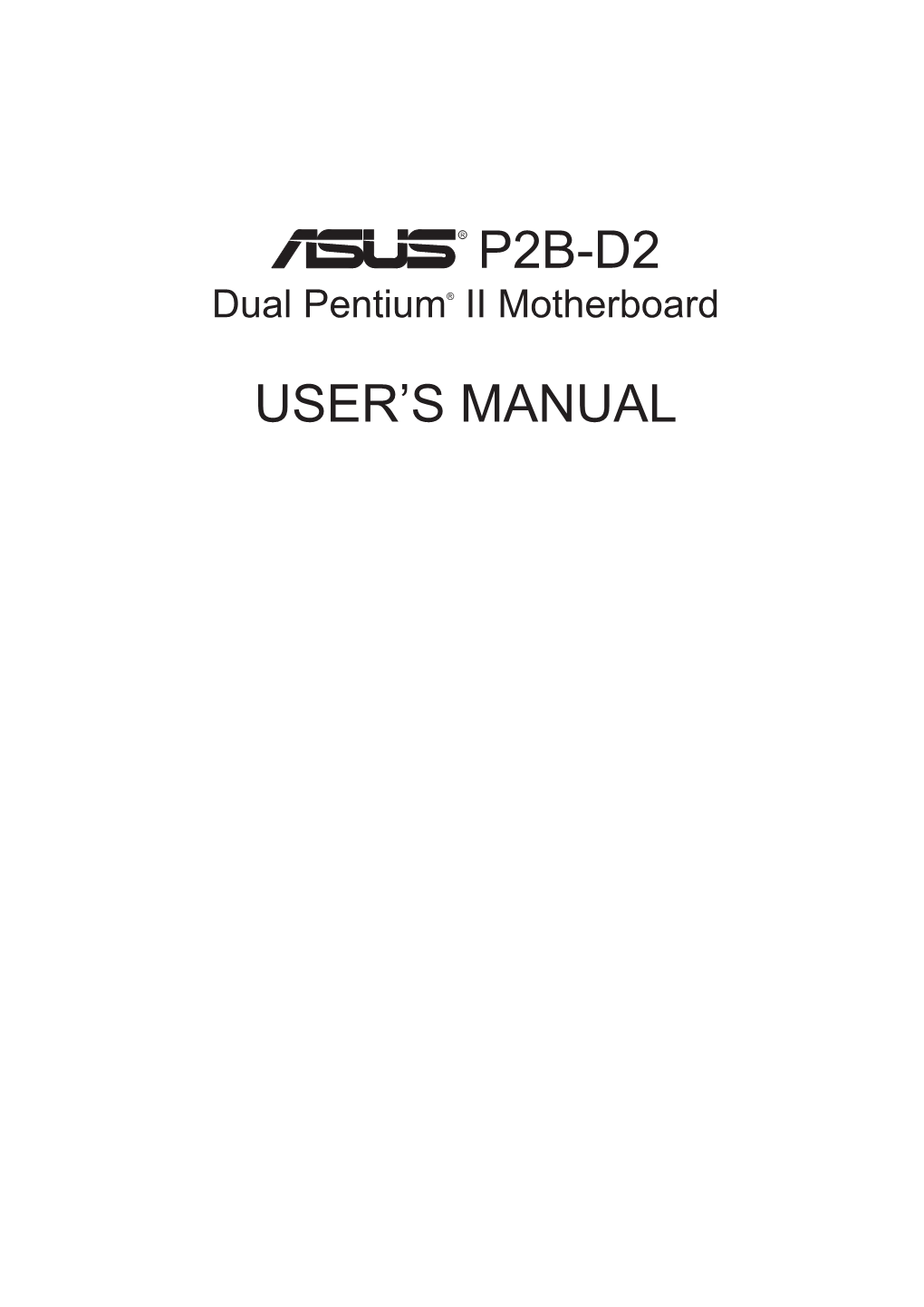 P2b-D2 User's Manual