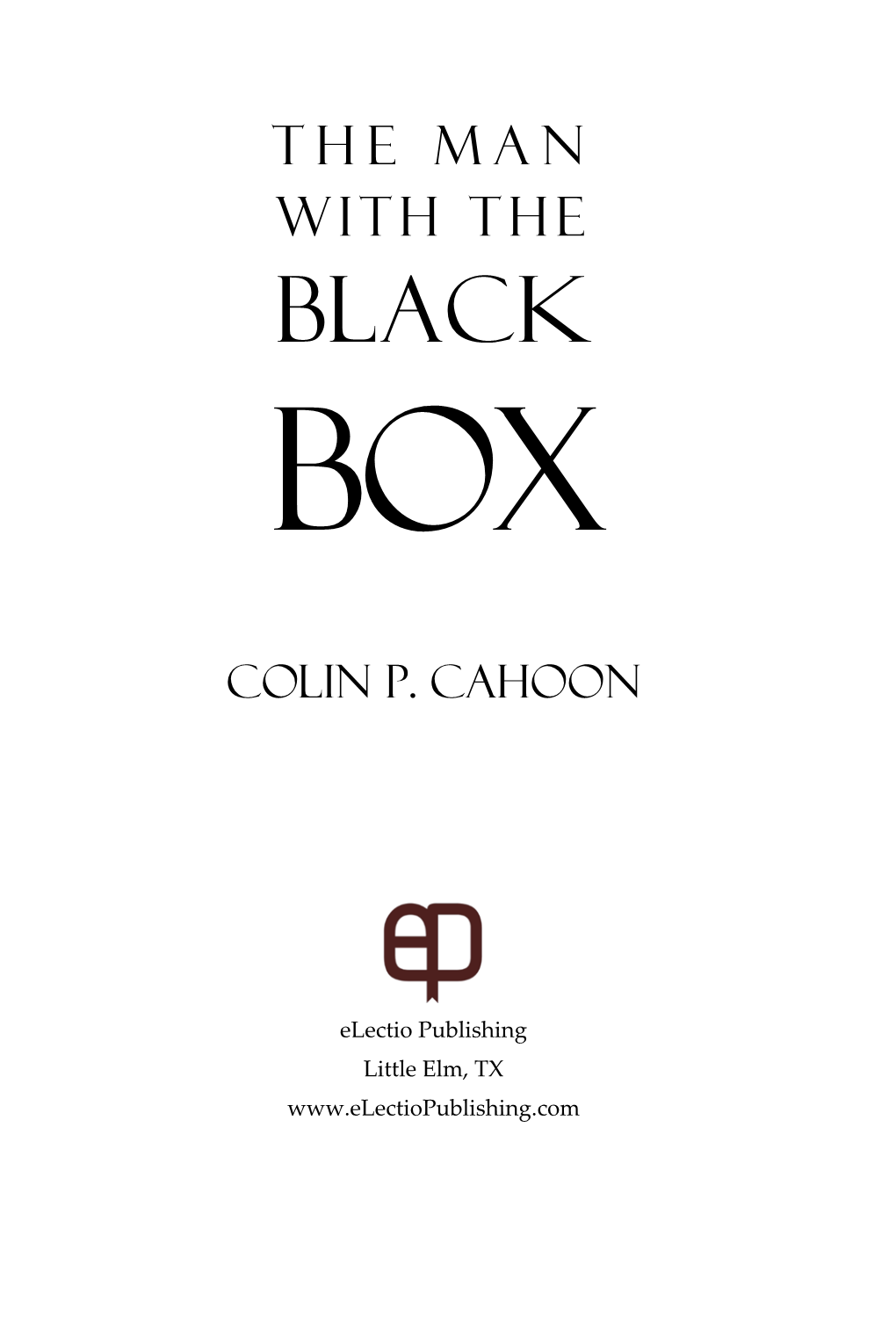 THE MAN with the BLACK BOX