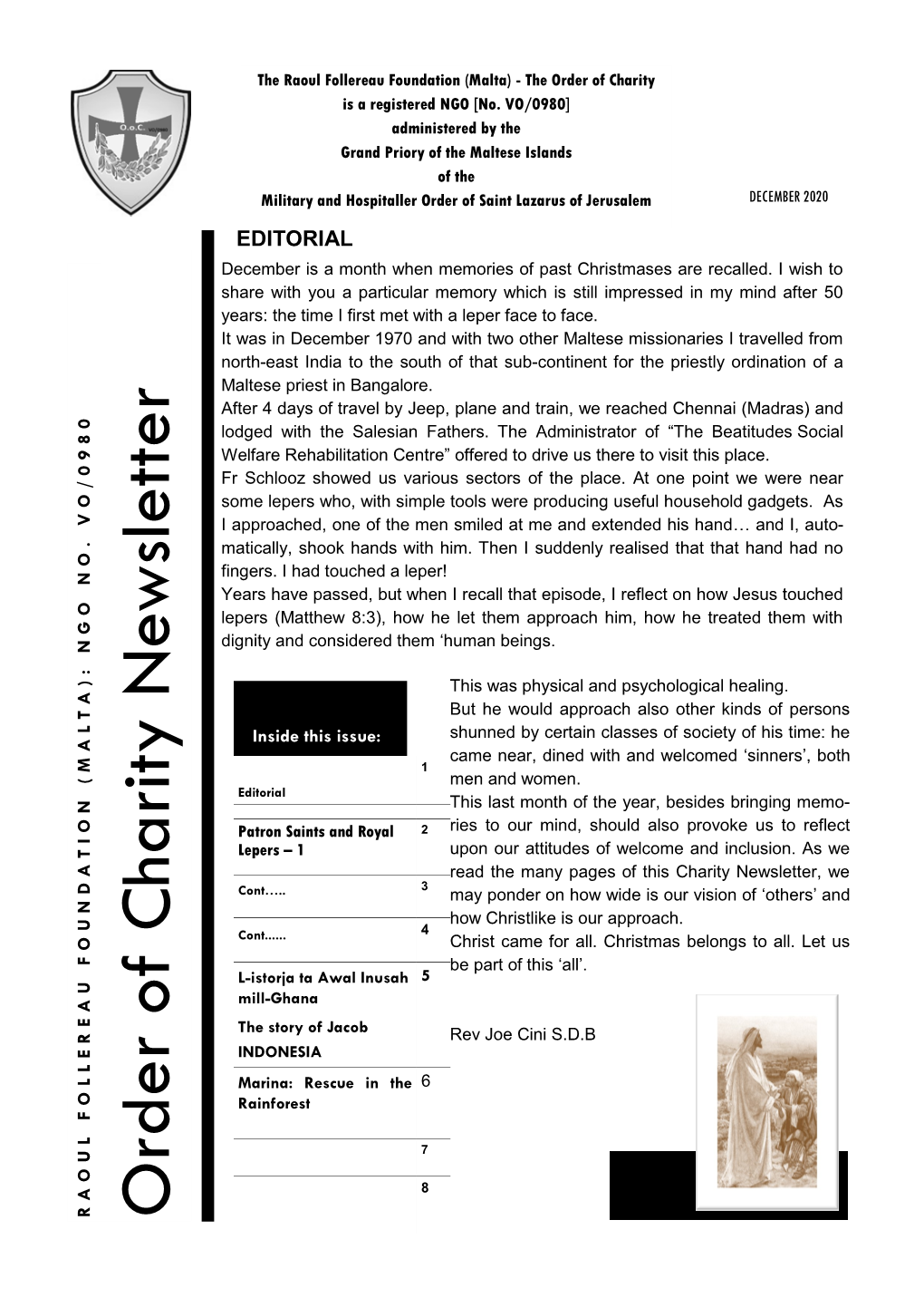 Order of Charity Newsletter R