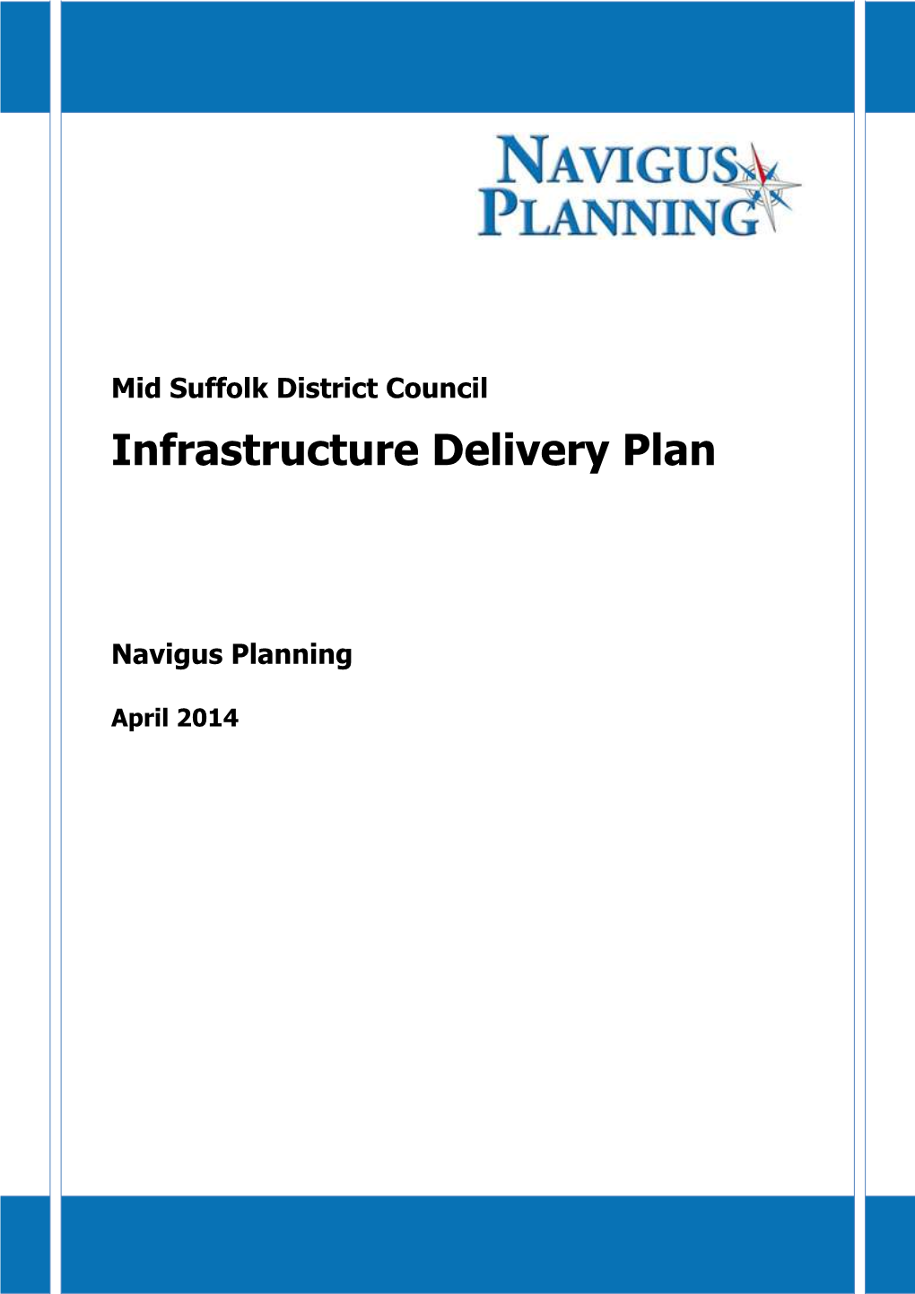Mid-Suffolk Infrastructure Delivery Plan