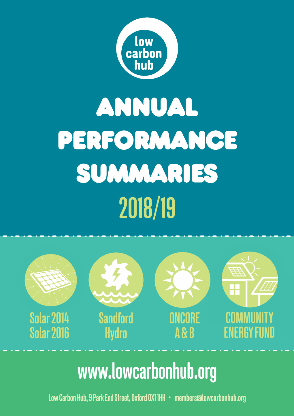 Annual Performance Summaries 2018/19