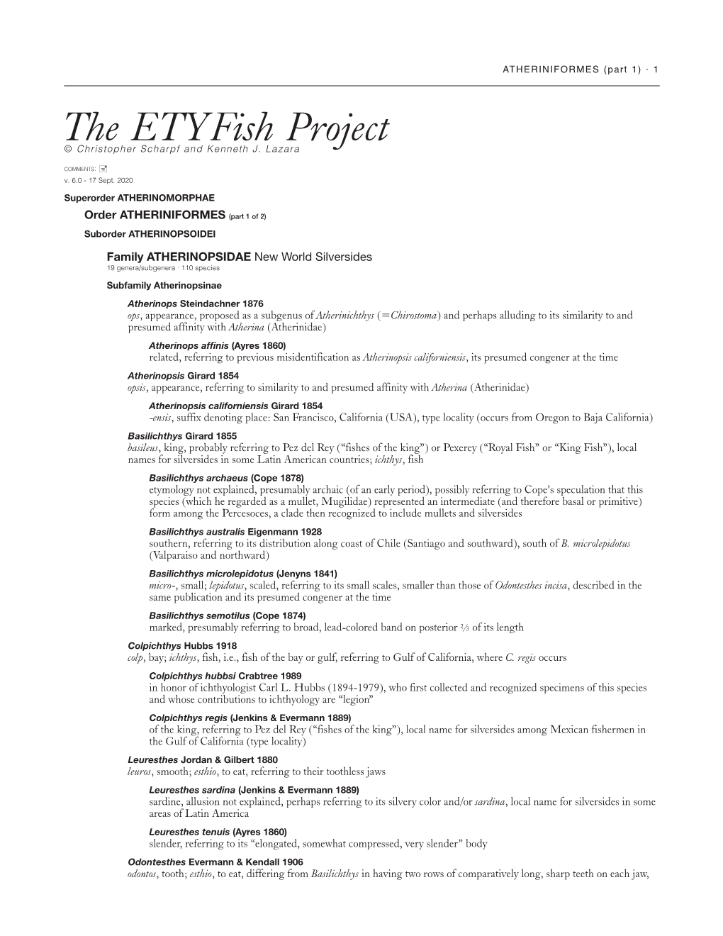 The Etyfish Project © Christopher Scharpf and Kenneth J