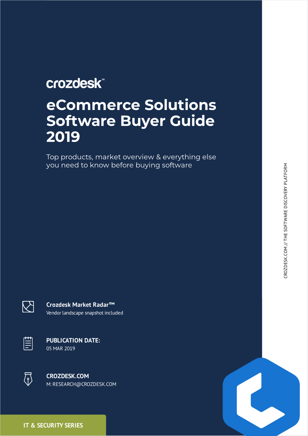 Ecommerce Solutions Software Buyer Guide 2019