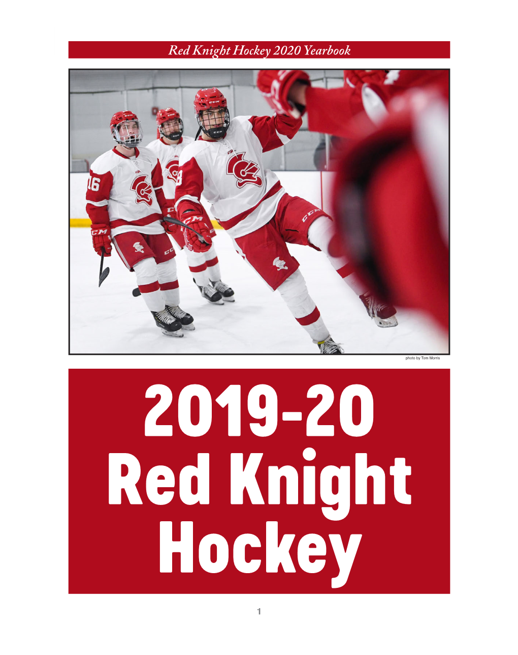 Red Knight Hockey 2020 Yearbook