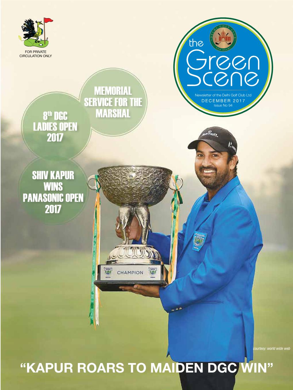 “Kapur Roars to Maiden DGC Win” Tee Off with the Captain’S Message
