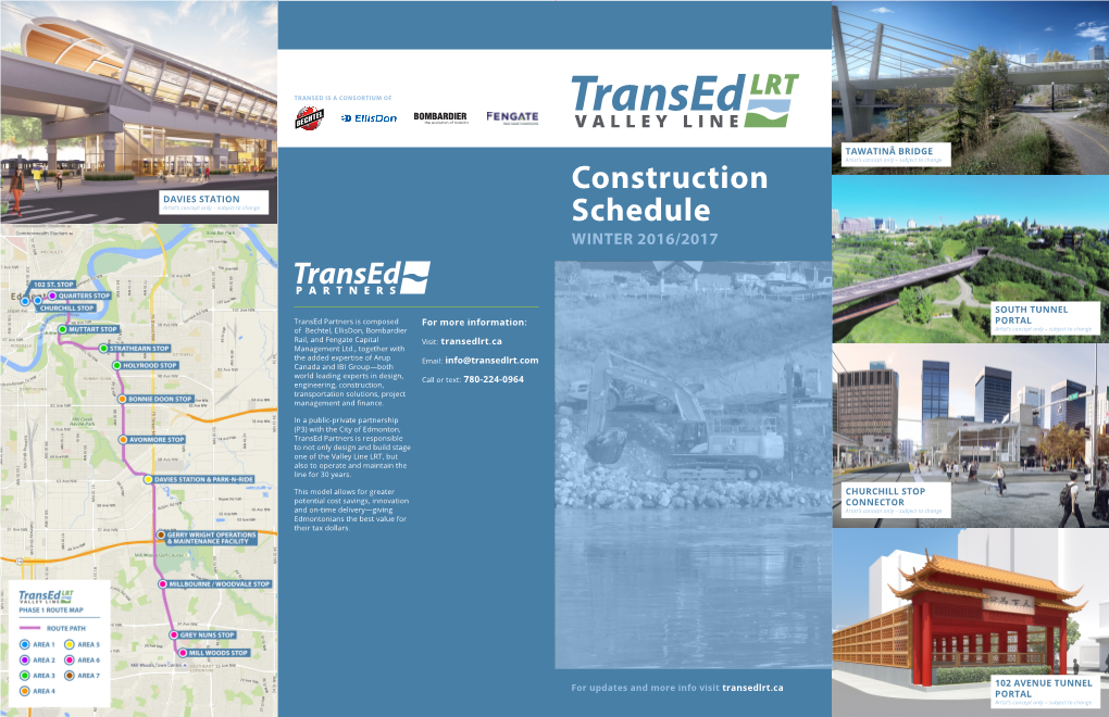 Construction Schedule