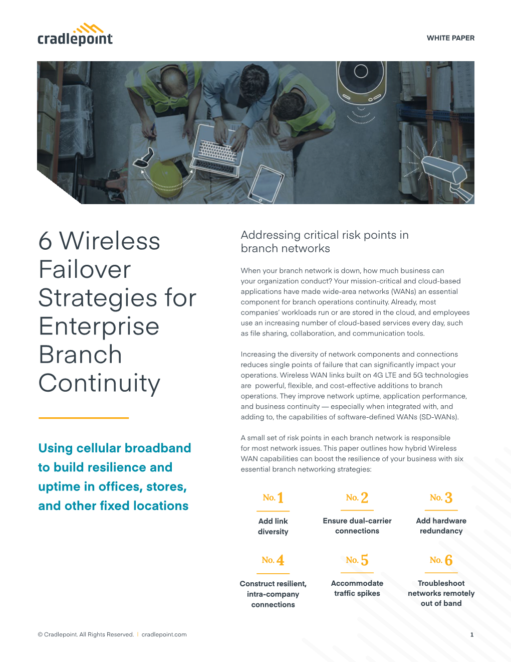 6 Wireless Failover Strategies for Enterprise Branch Continuity