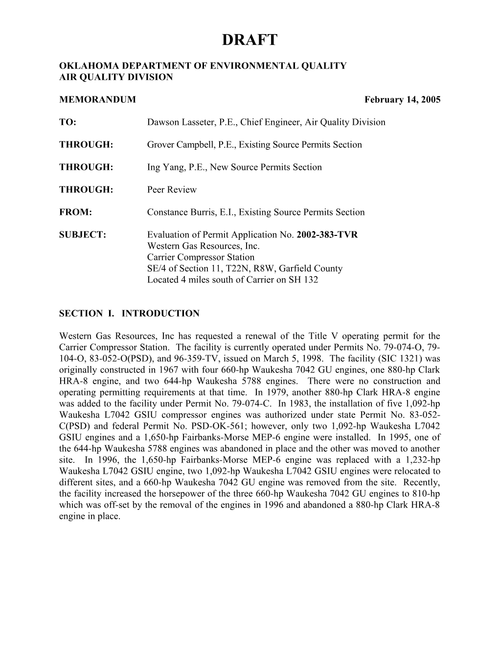 Oklahoma Department of Environmental Quality s11