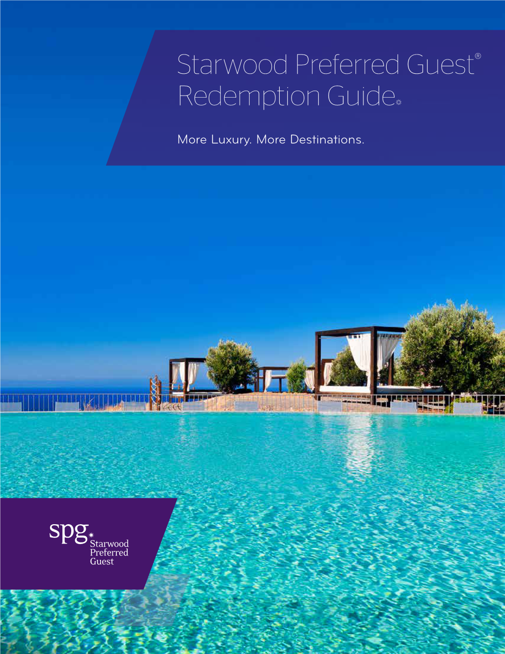 Starwood Preferred Guest® Redemption Guide