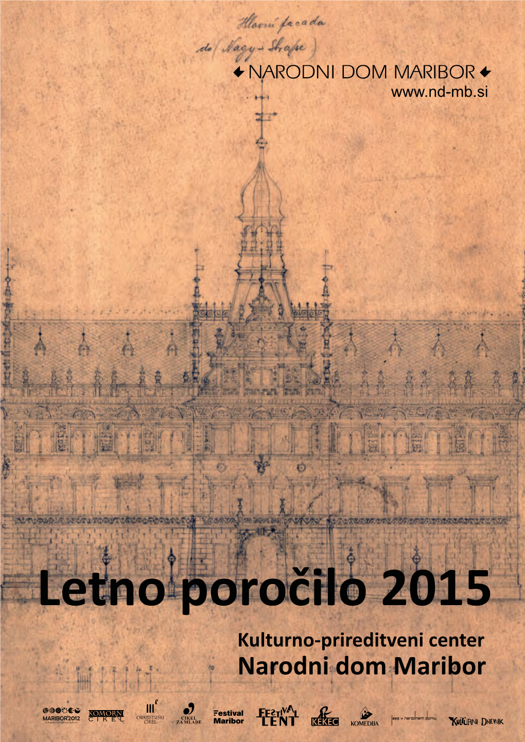 Narodni Dom Maribor LETNO POROČILO 2015