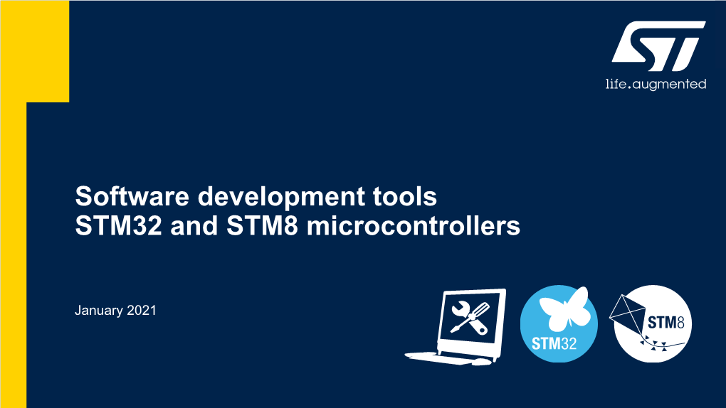 STM32 and STM8 Software Development Tools