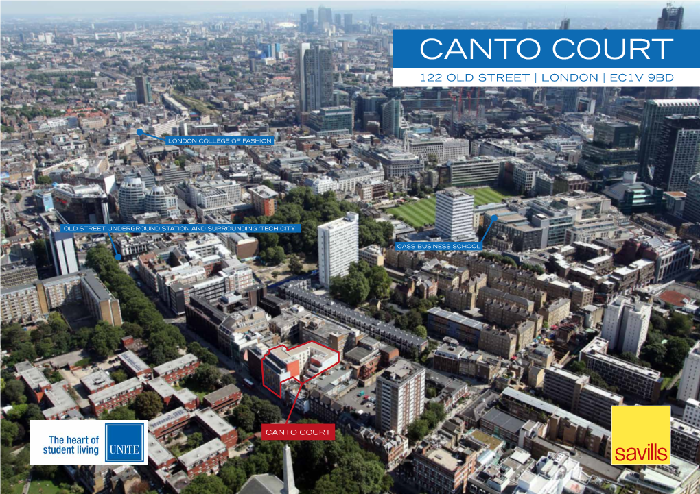 Canto Court 122 Old Street | London | Ec1v 9Bd