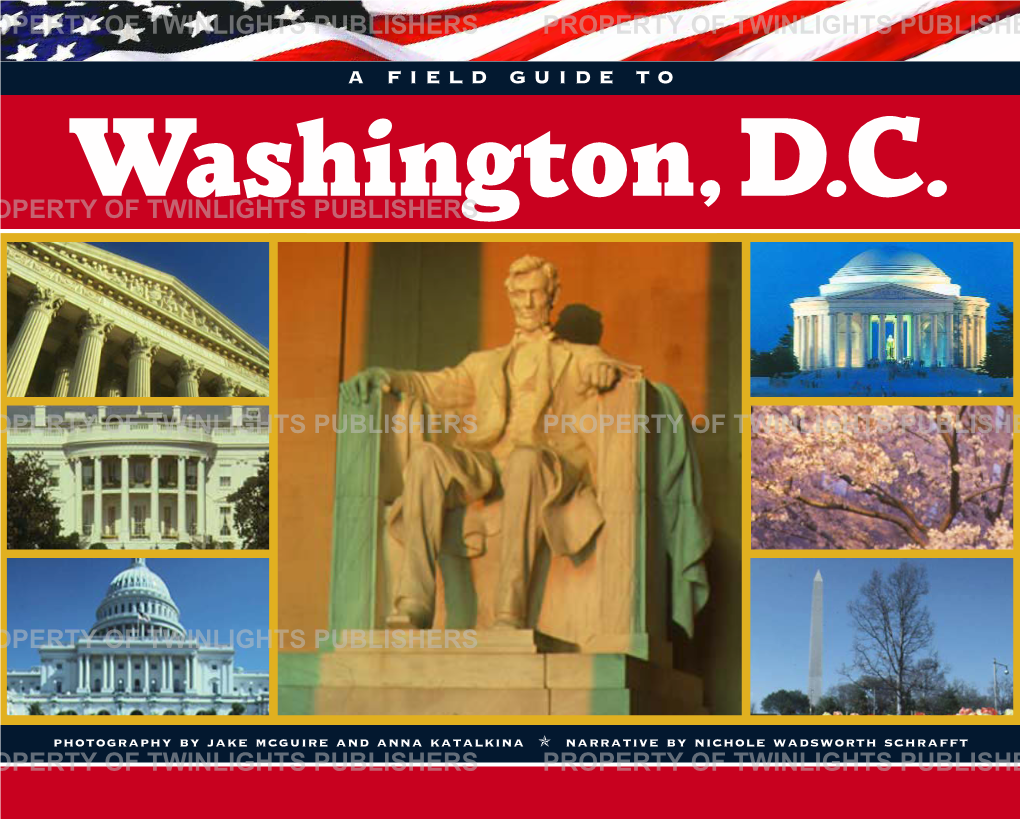 Field Guide to Washington D.C. Cover B 1/20/09 4:26 PM Page 1
