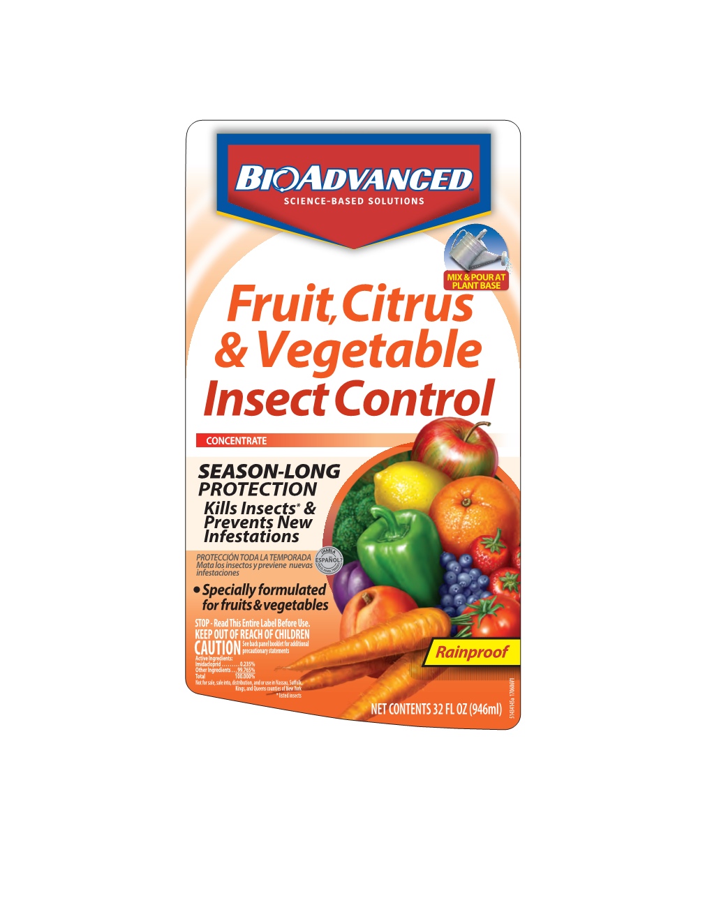 51434145A 170606V1 F Fruit, Citrus & Vegetable Insect Control 32Oz