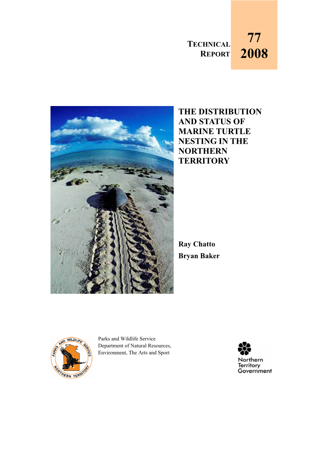 The Distribution and Status of Marine Turtle Nesting in the Northern Territory