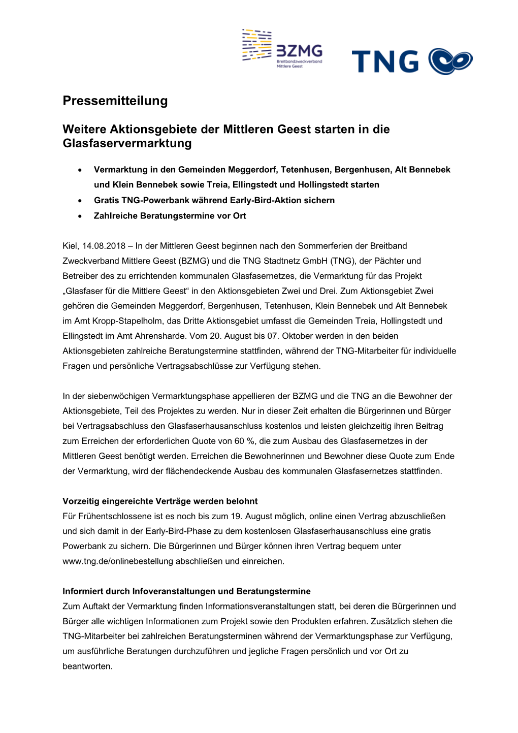 Pressemitteilung