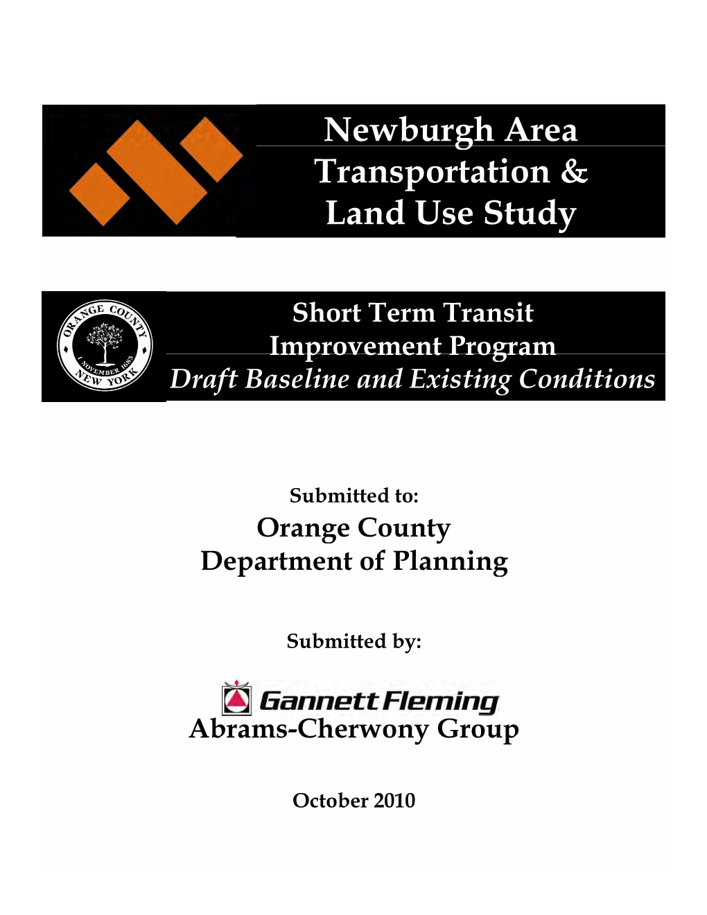 Newburgh Area Transportation & Land Use Study