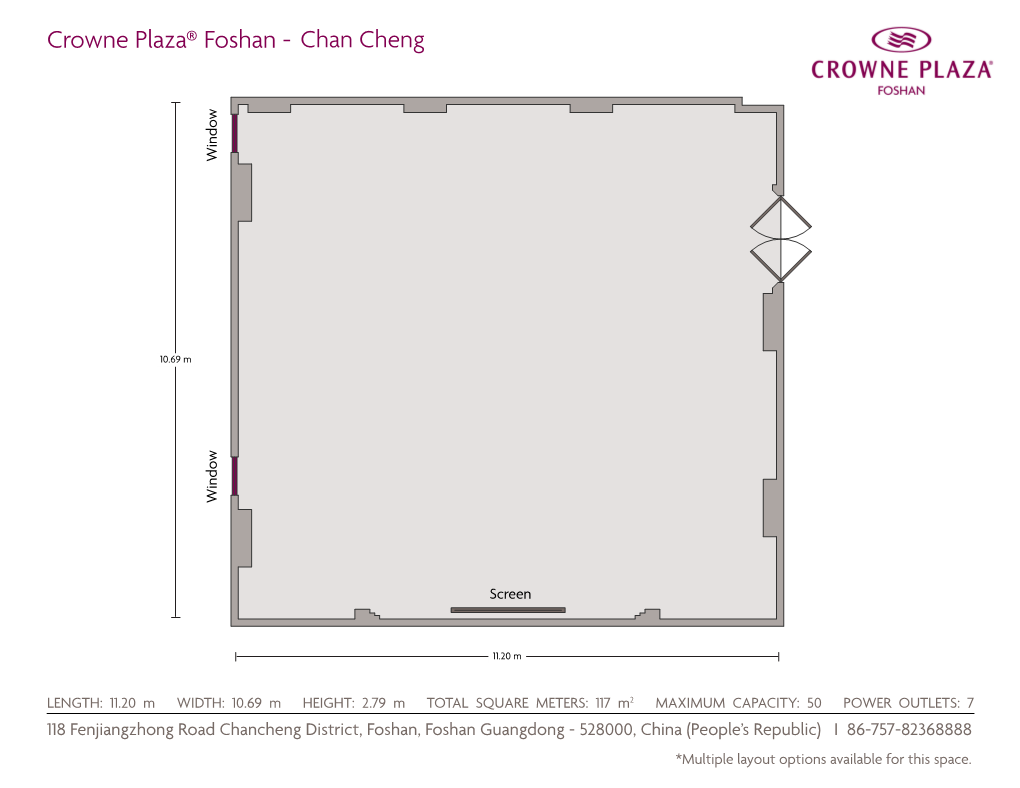 Crowne Plaza® Foshan - Chan Cheng Window