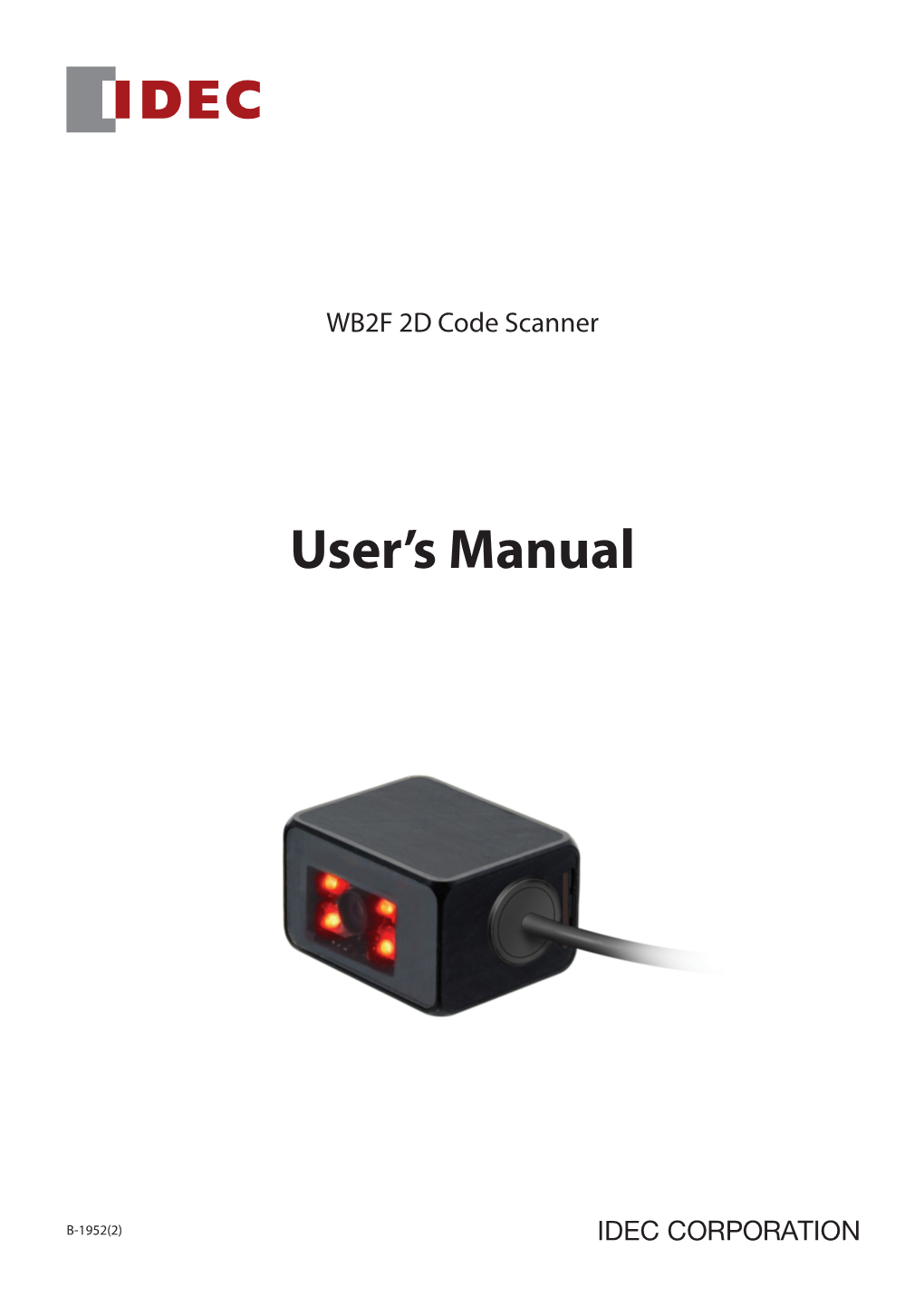 WB2F 2D Code Scanner User Manual