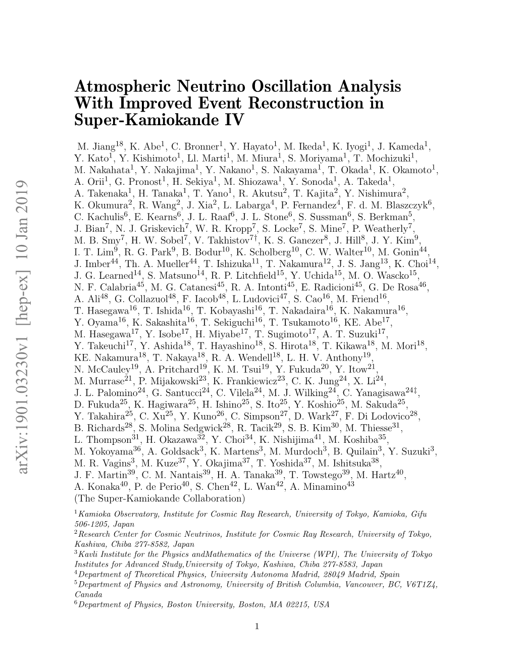 Atmospheric Neutrino Oscillation Analysis with Improved Event Reconstruction in Super-Kamiokande IV