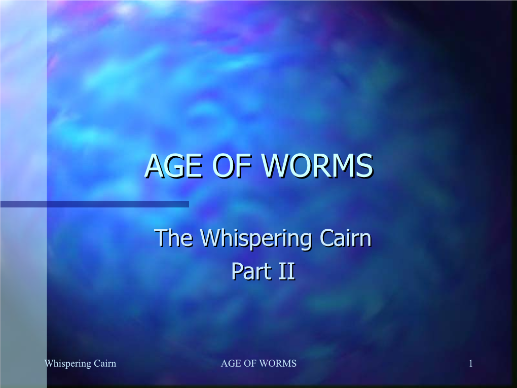 Age of Worms 1 1.1