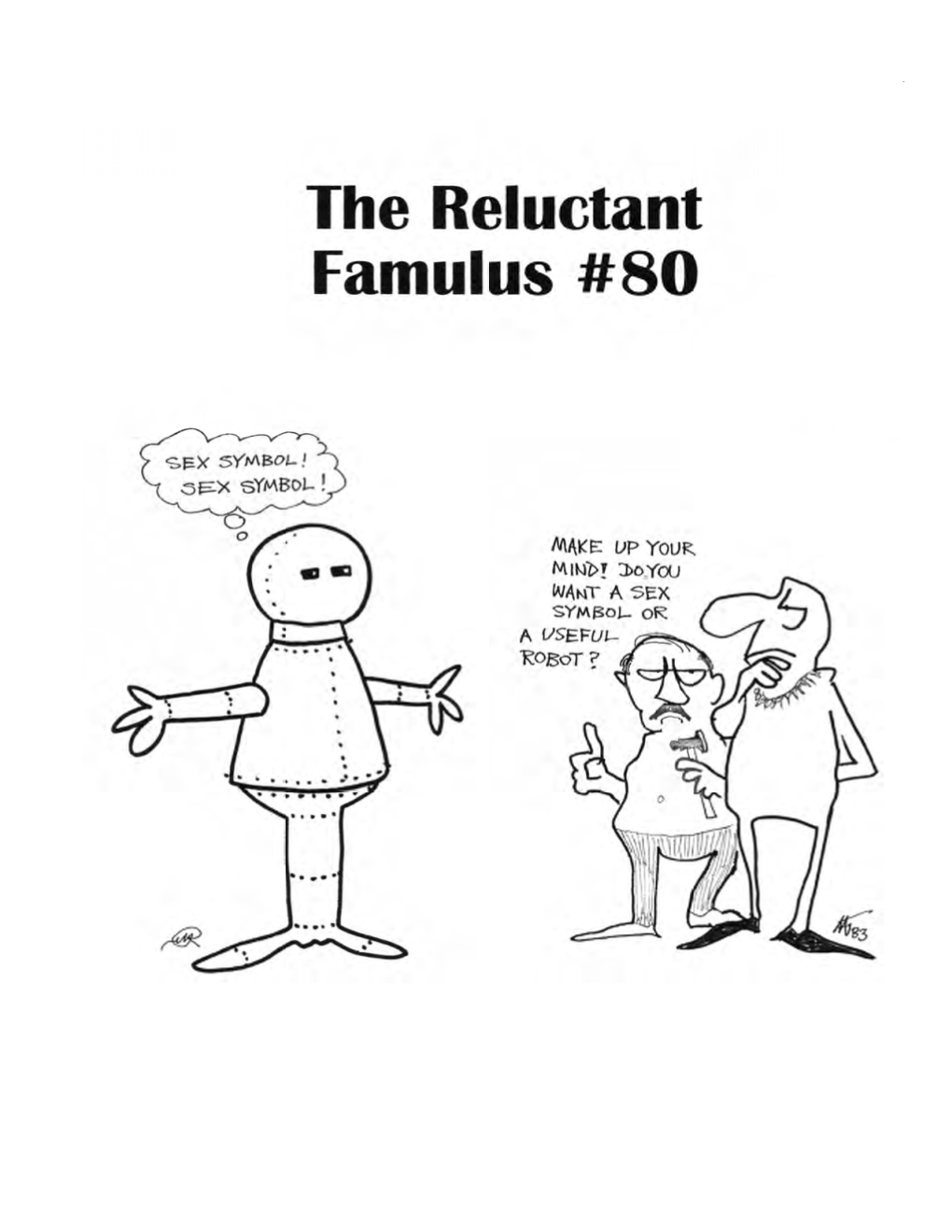 The Reluctant Famulus # 80 March/April 2011 Thomas D