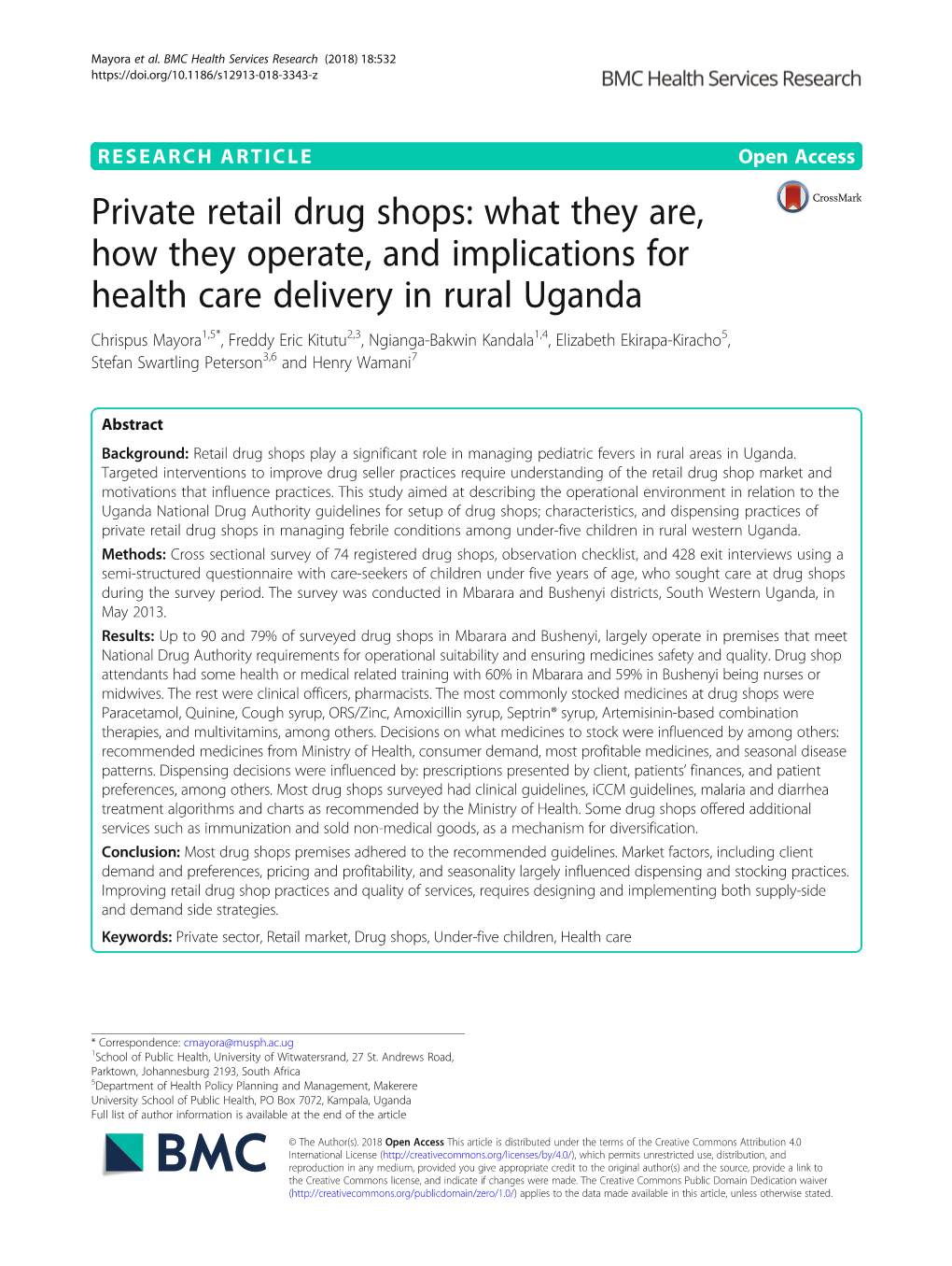 Private Retail Drug Shops: What They Are, How They Operate, And