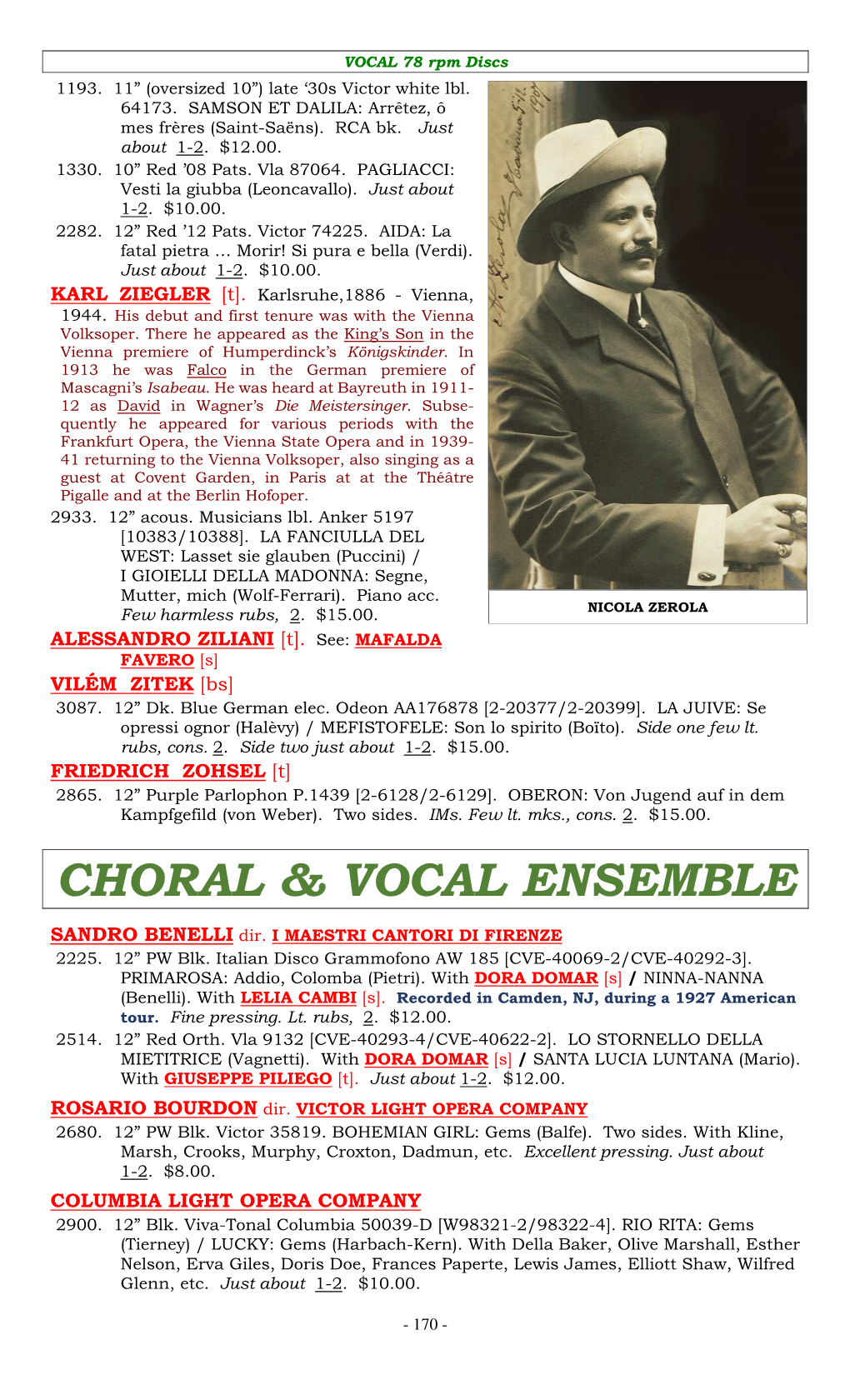 Choral & Vocal Ensemble