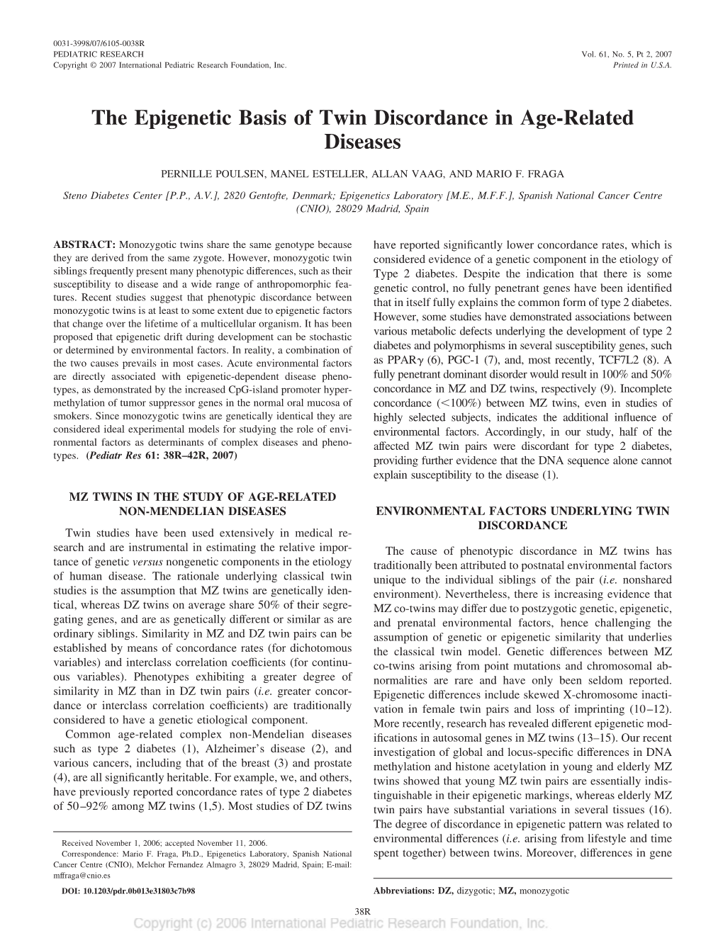 The Epigenetic Basis of Twin Discordance in Age-Related Diseases