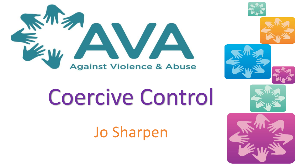 Coercive Control Jo Sharpen