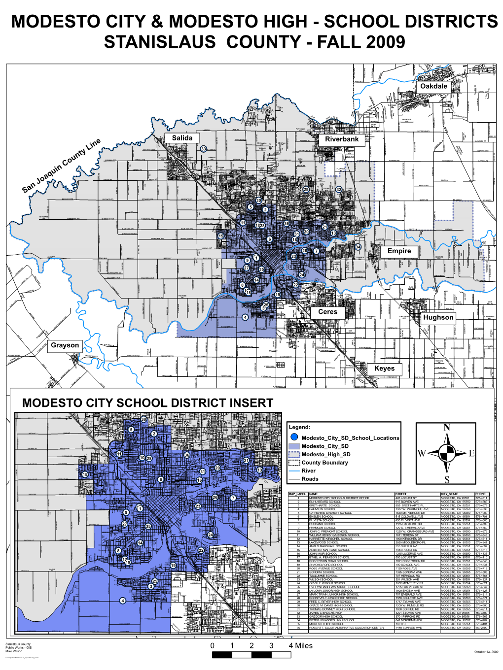 Modesto City School District Insert