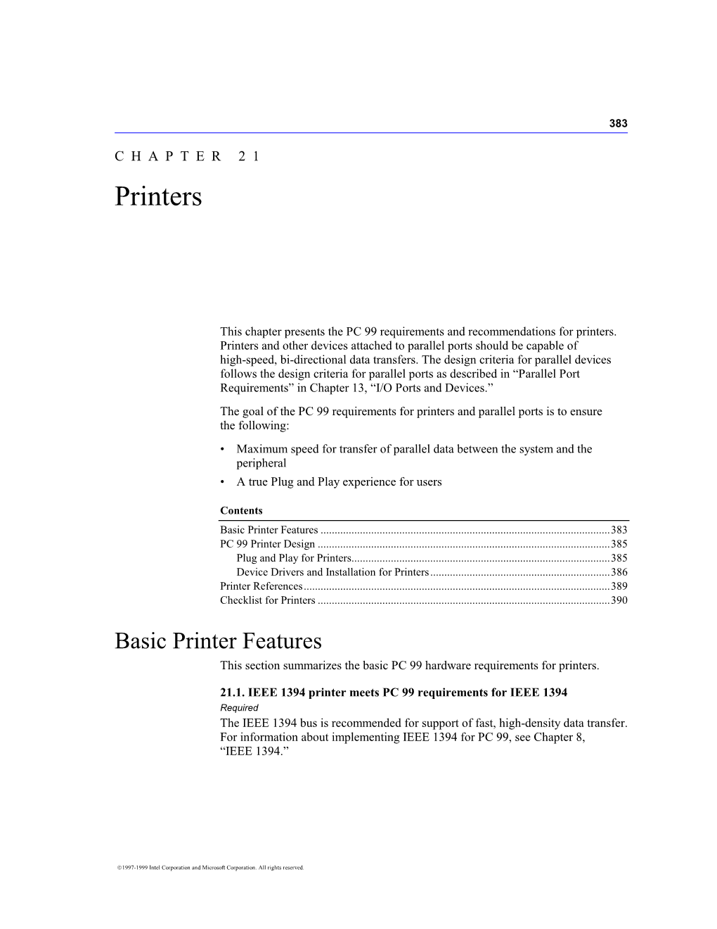 PC 99 System Design Guide