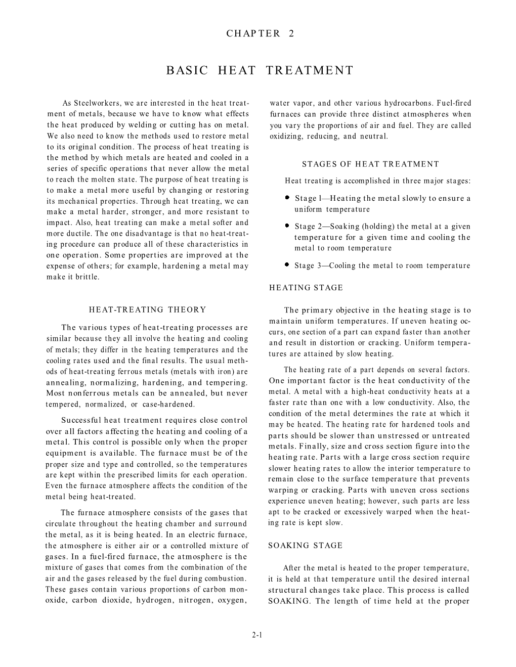 Basic Heat Treatment