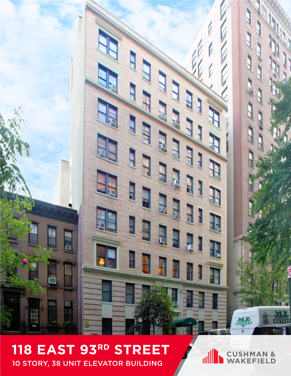 118 East 93Rd Street 10 Story, 38 Unit Elevator Building 118 East 93Rd Street - Property Overview