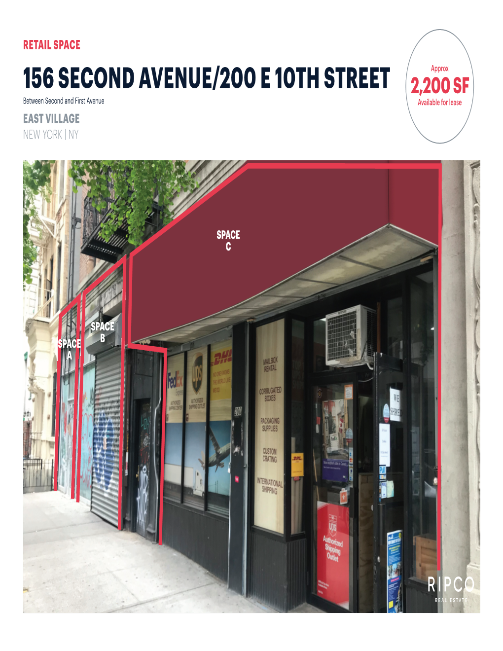 156 Second Ave-200 E 10Th St Exclusive Flyer.Indd