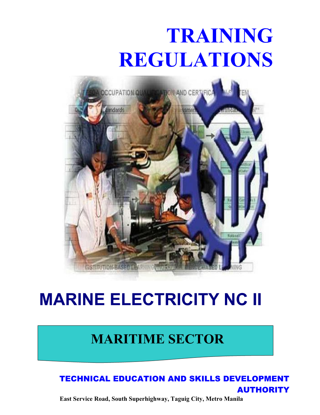 TR- Marine Electricity NC II Promulgated September 2008
