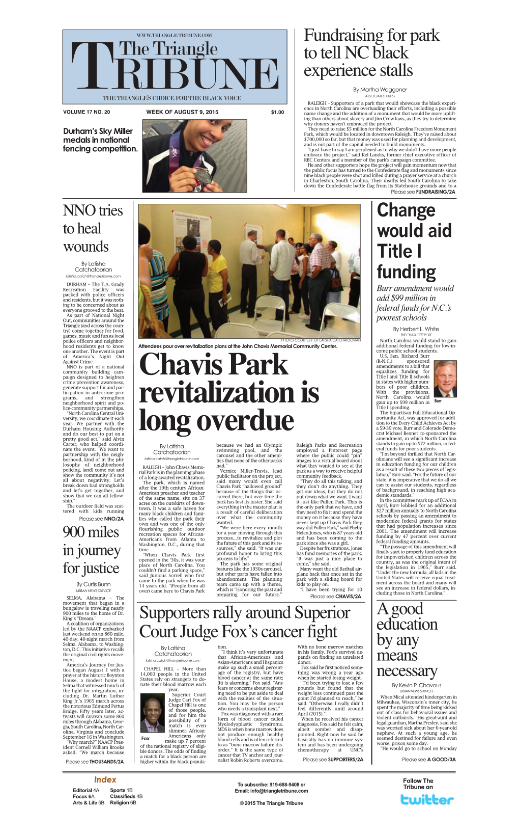 Chavis Park Revitalization Is Long Overdue