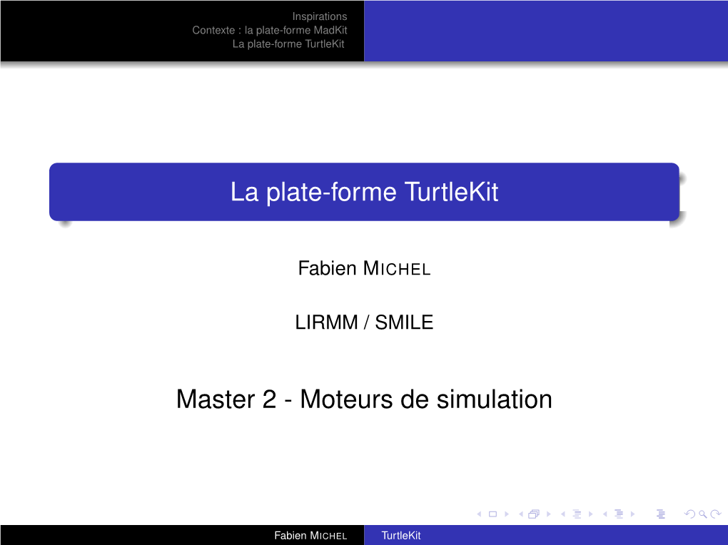 La Plate-Forme Turtlekit