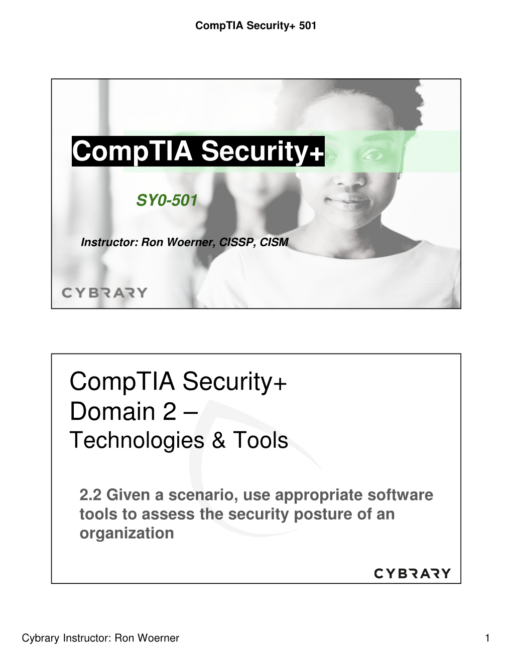 Comptia Security+ 501
