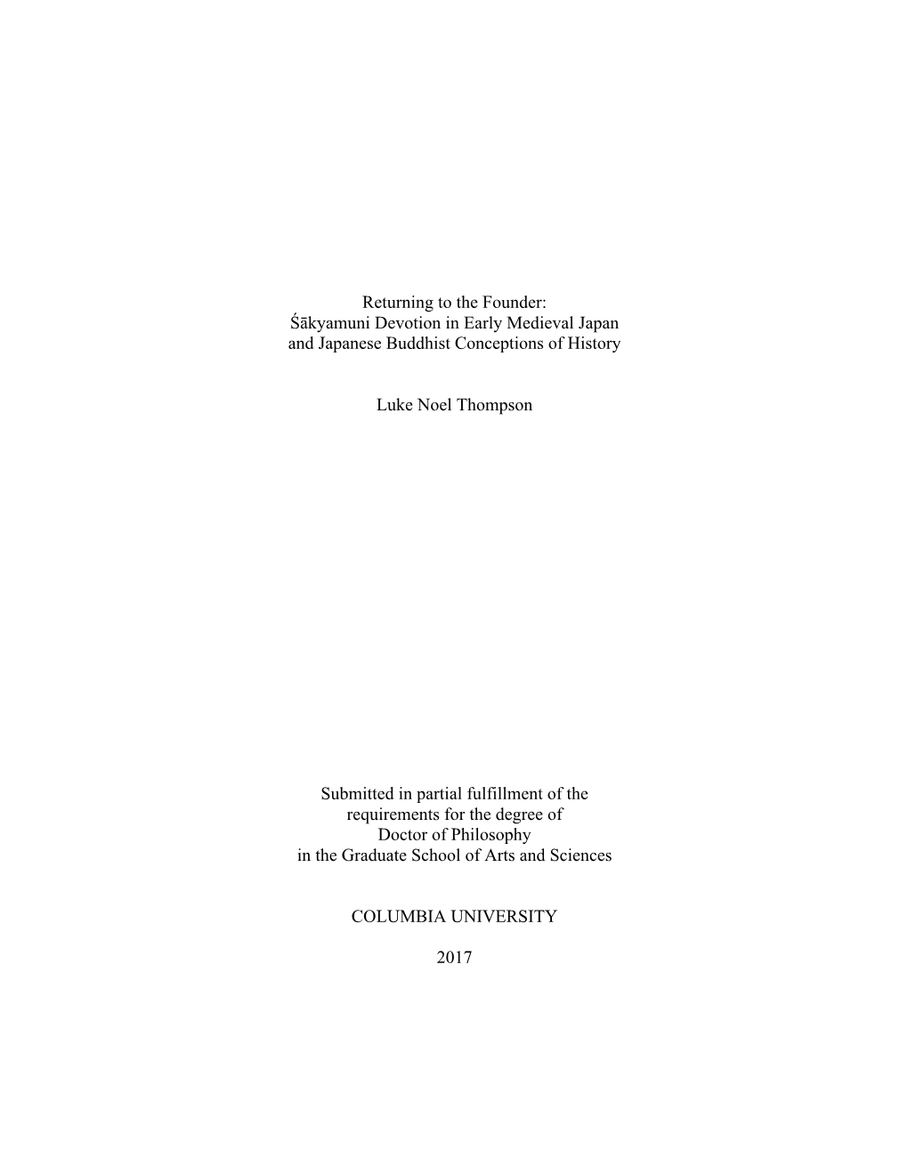 Śākyamuni Devotion in Early Medieval Japan and Japanese Buddhist Conceptions of History