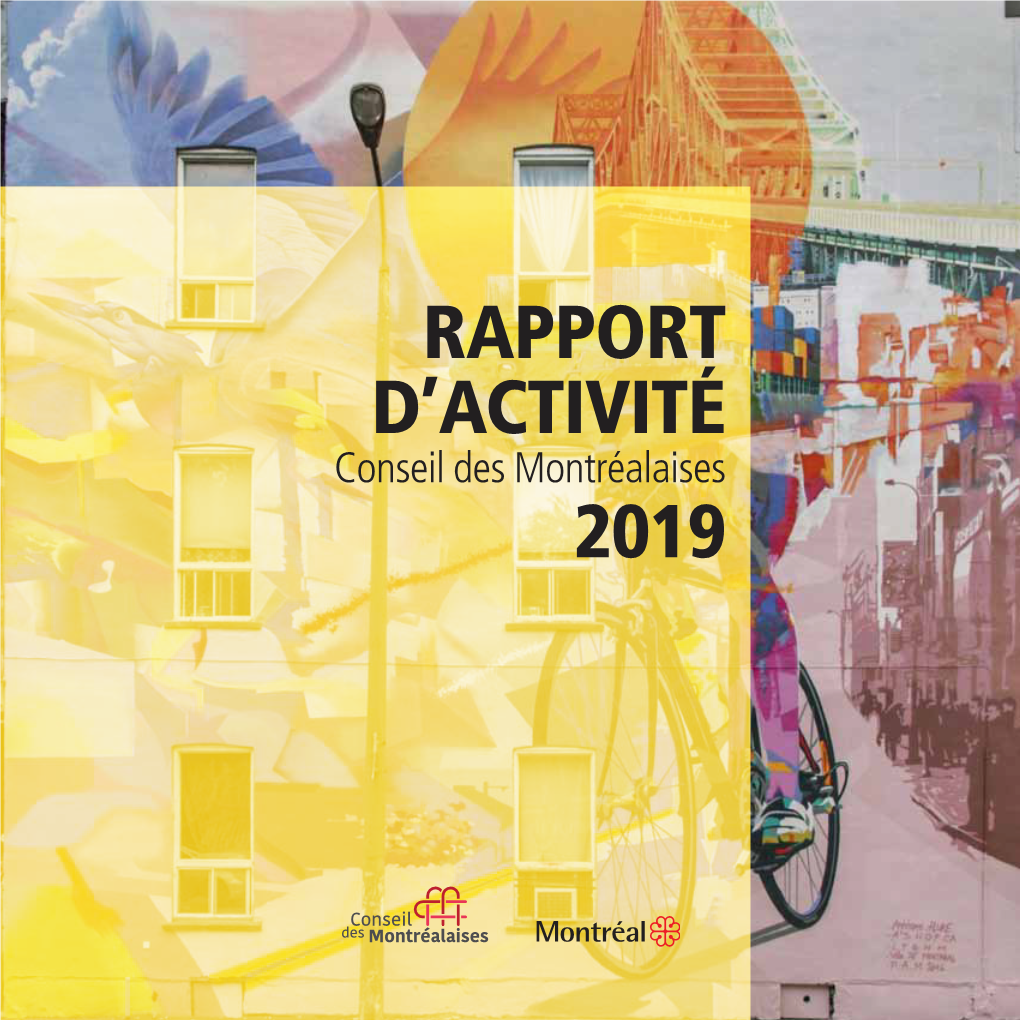 Rapport D'activité 2019