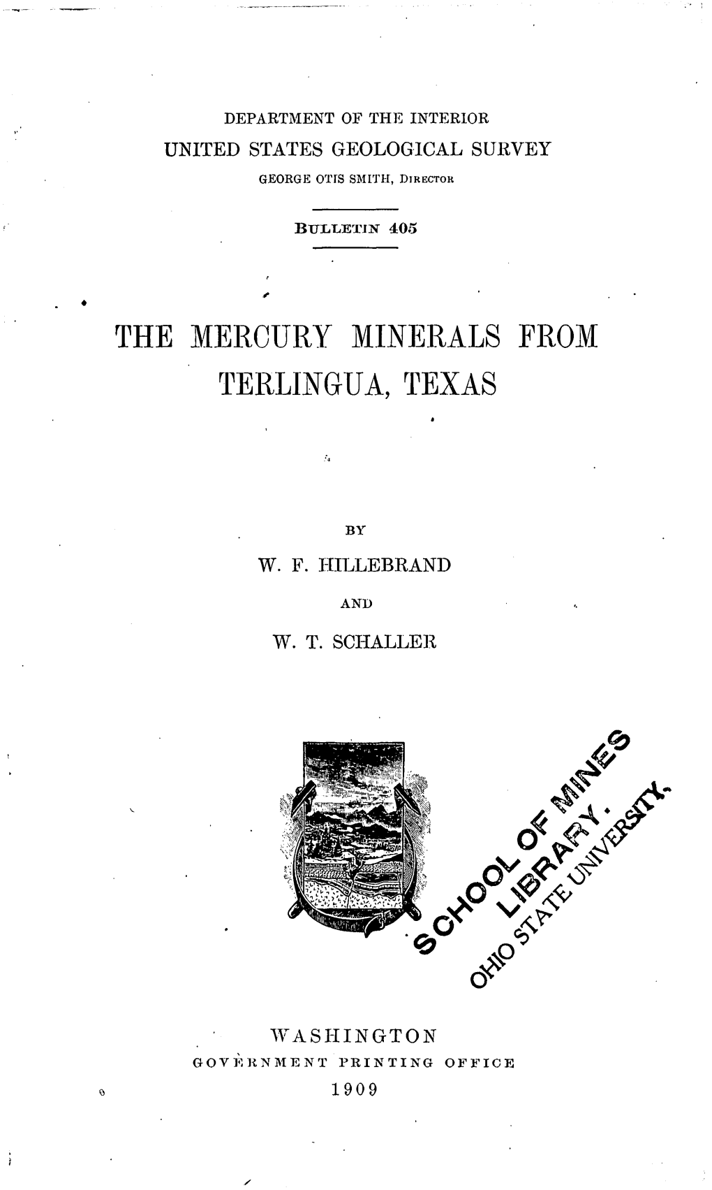 The Mercury Minerals from Terlingua, Texas