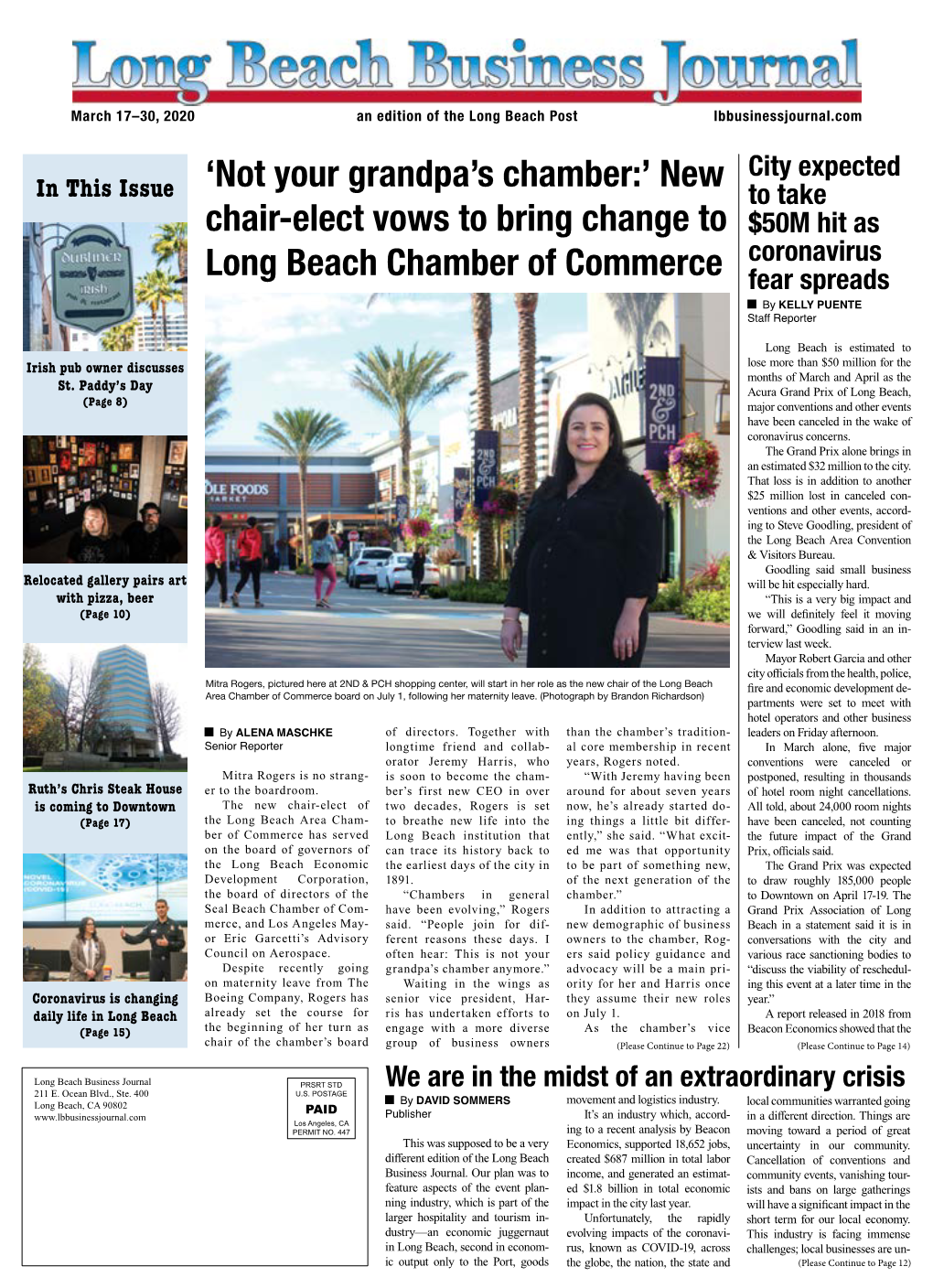 New Chair-Elect Vows to Bring Change to Long Beach Chamber Of