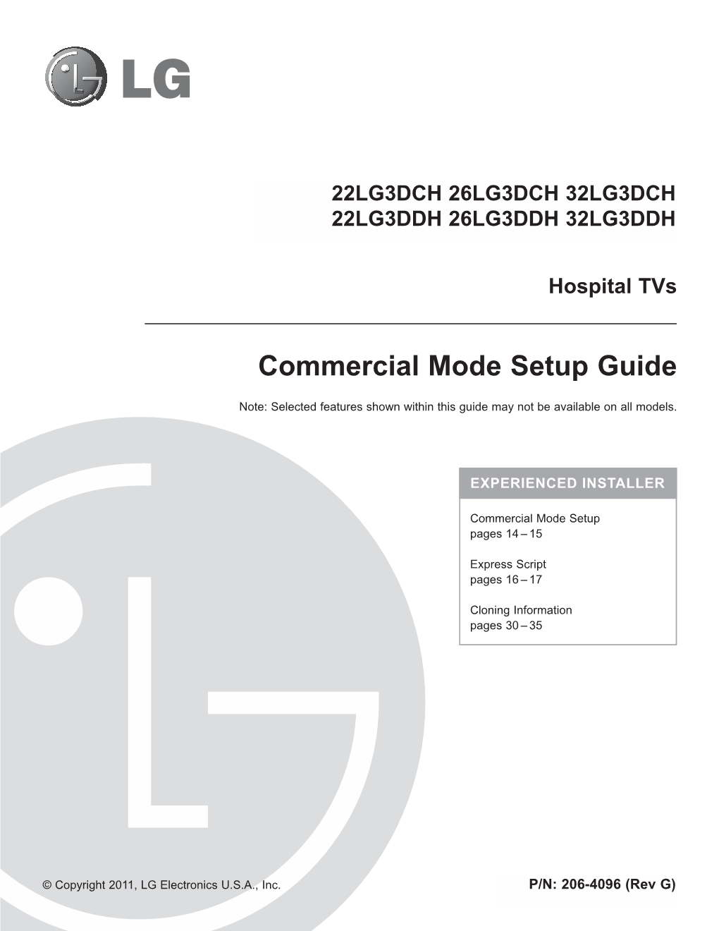 Commercial Mode Setup Guide