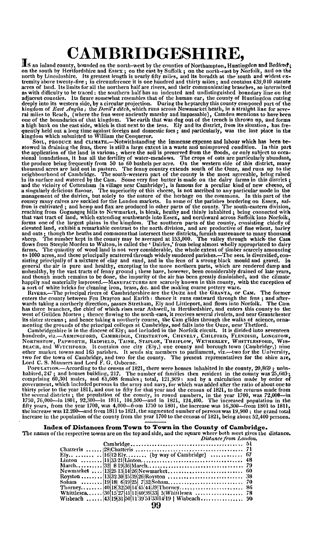 Notwithstanding the Immense Expense and Labour Which Has Heen Be­ Stowed in Drainiug the Fens, There Is Still a Large Extent in a Waste and Unimproved Condition