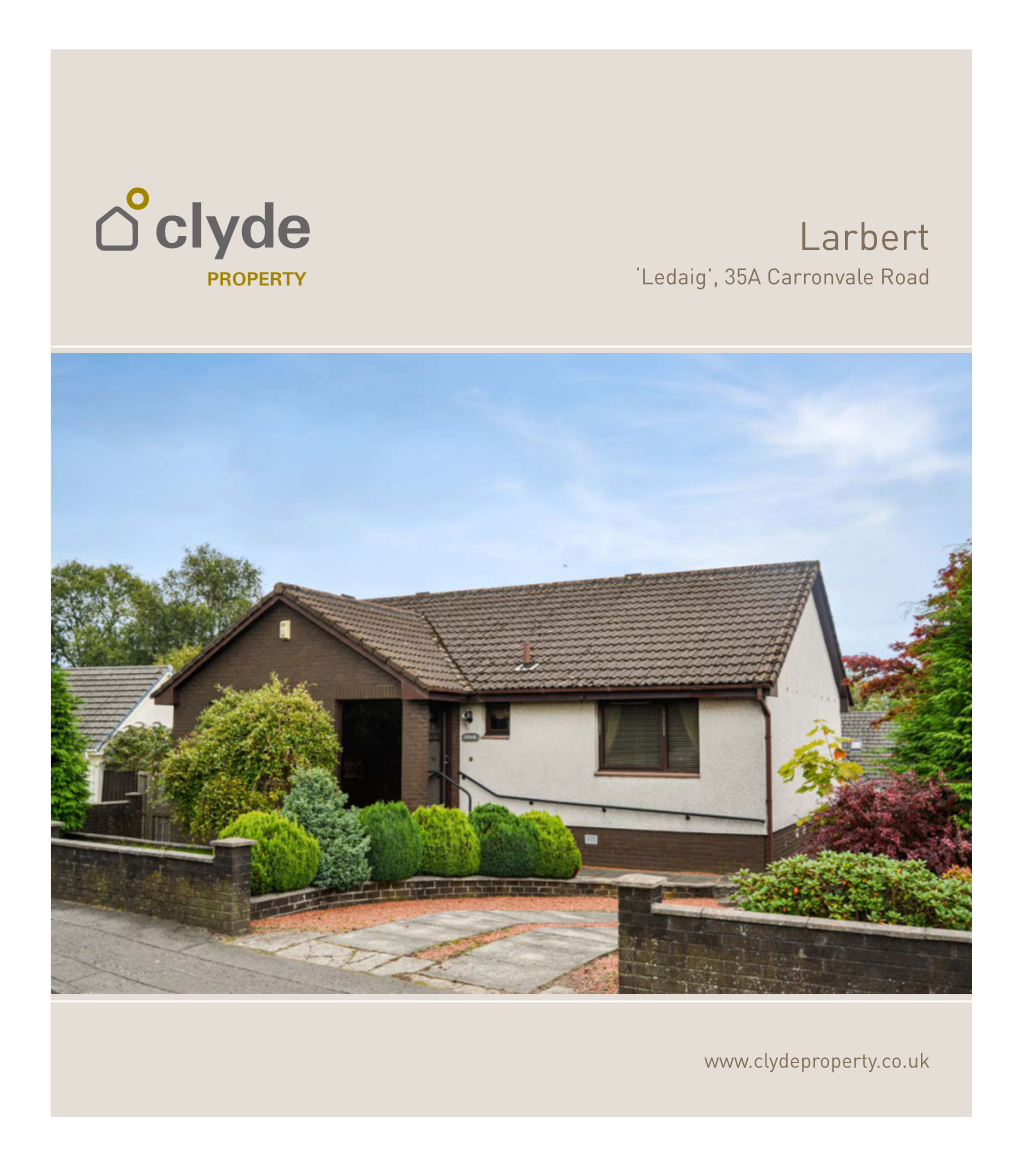 Larbert ‘Ledaig’, 35A Carronvale Road