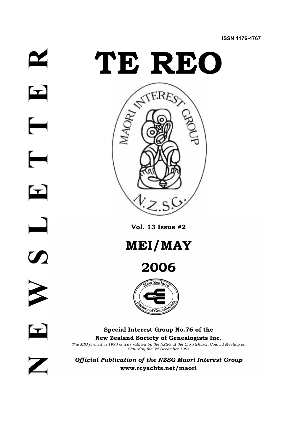 TE REO MAY 2006.Pub