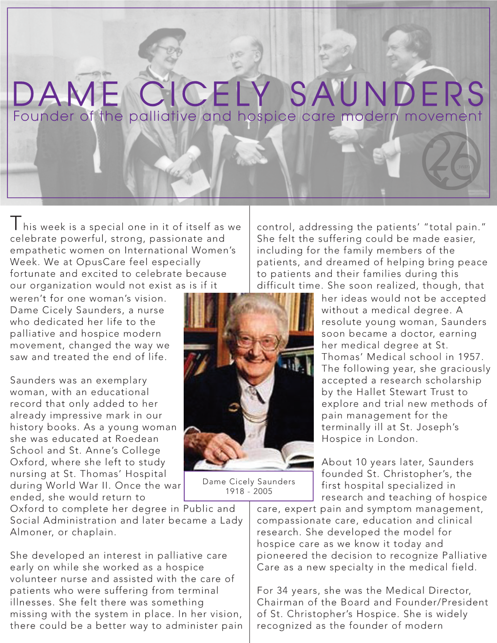 Dame Cicely Saunders 2